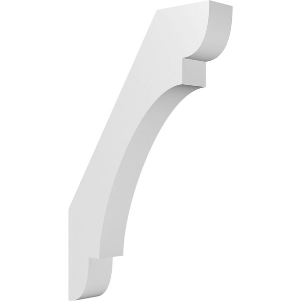 Ekena Millwork 4-in. W x 20-in. D x 32-in. H Olympic Architectural Grade PVC Knee Brace BRCP04X20X32OLY - main